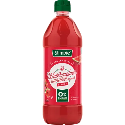 Slimpie Limonadesiroop watermeloen 0%