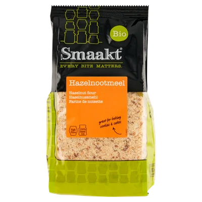 Smaakt Hazelnootmeel ger. bio Stazak 200 g
