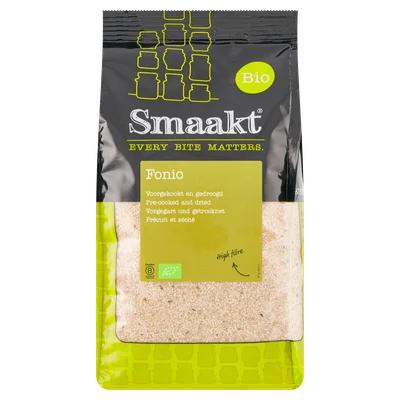 Smaakt Fonio bio