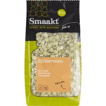 Smaakt Bio Spliterwten 400 g