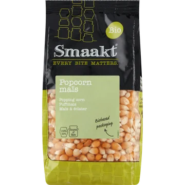 Smaakt Bio Popcorn Maïs 400 g