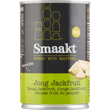 Smaakt Bio Jong Jackfruit 400 g