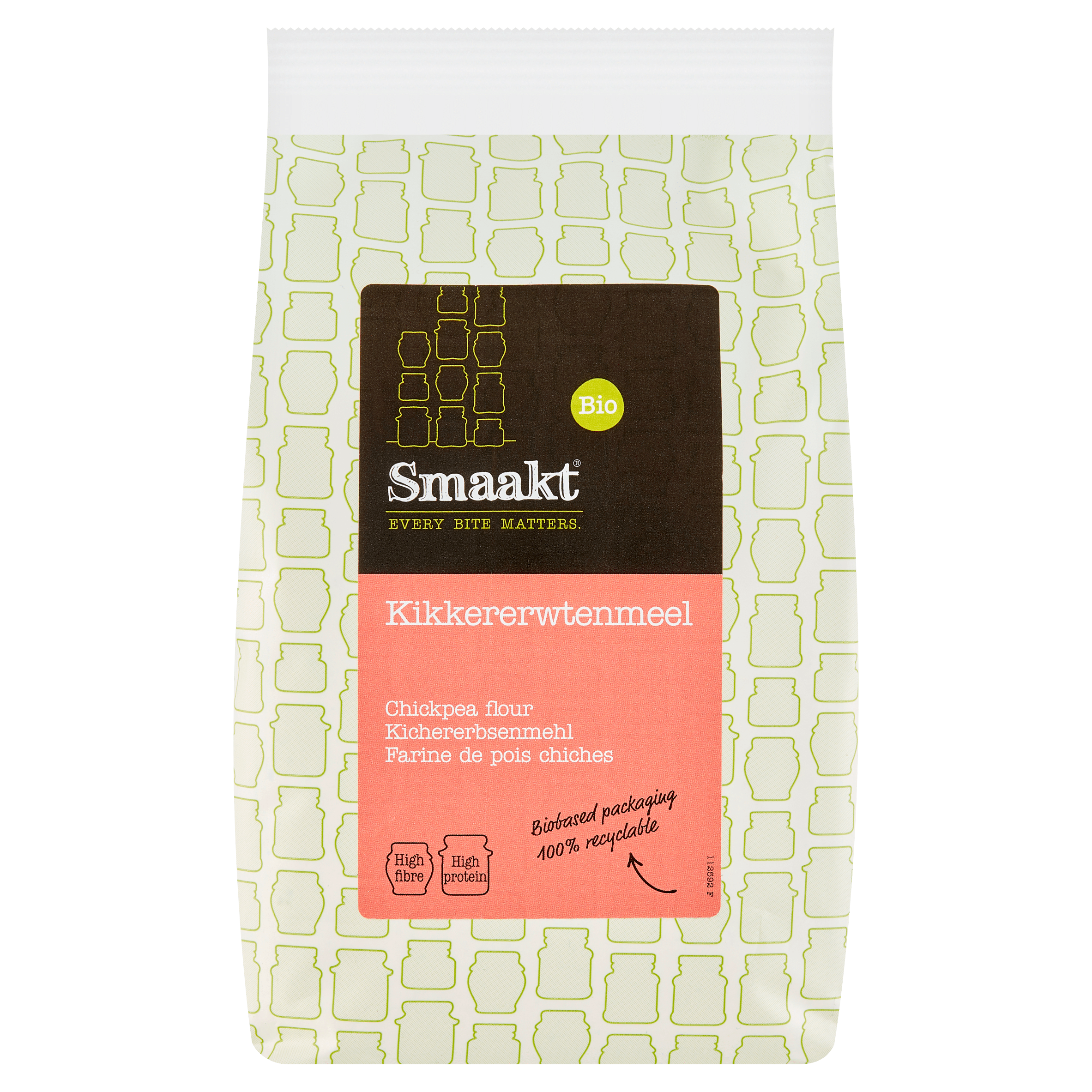 Smaakt Kikkererwtenmeel bio Stazak 400 g