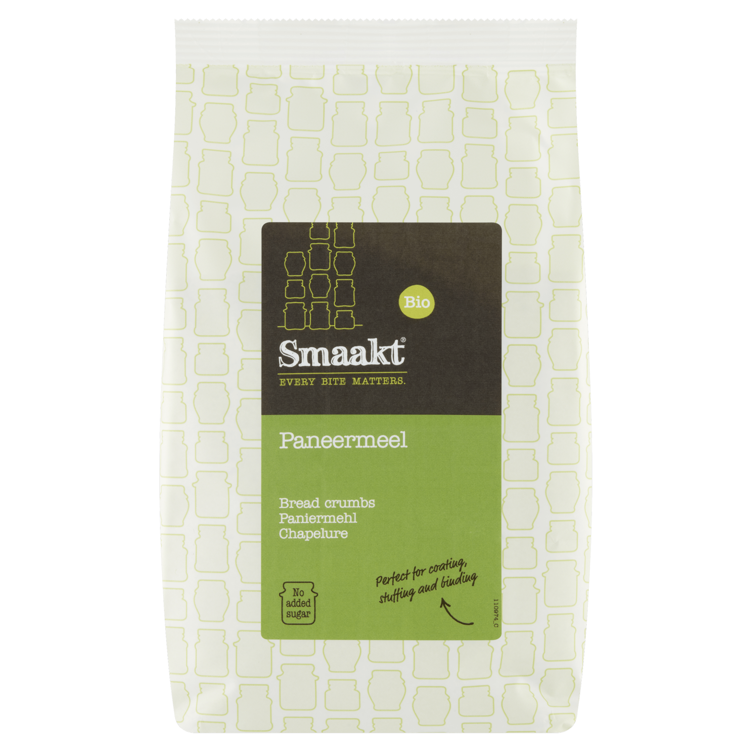 Smaakt Paneermeel 400g - bio Zak 400 g