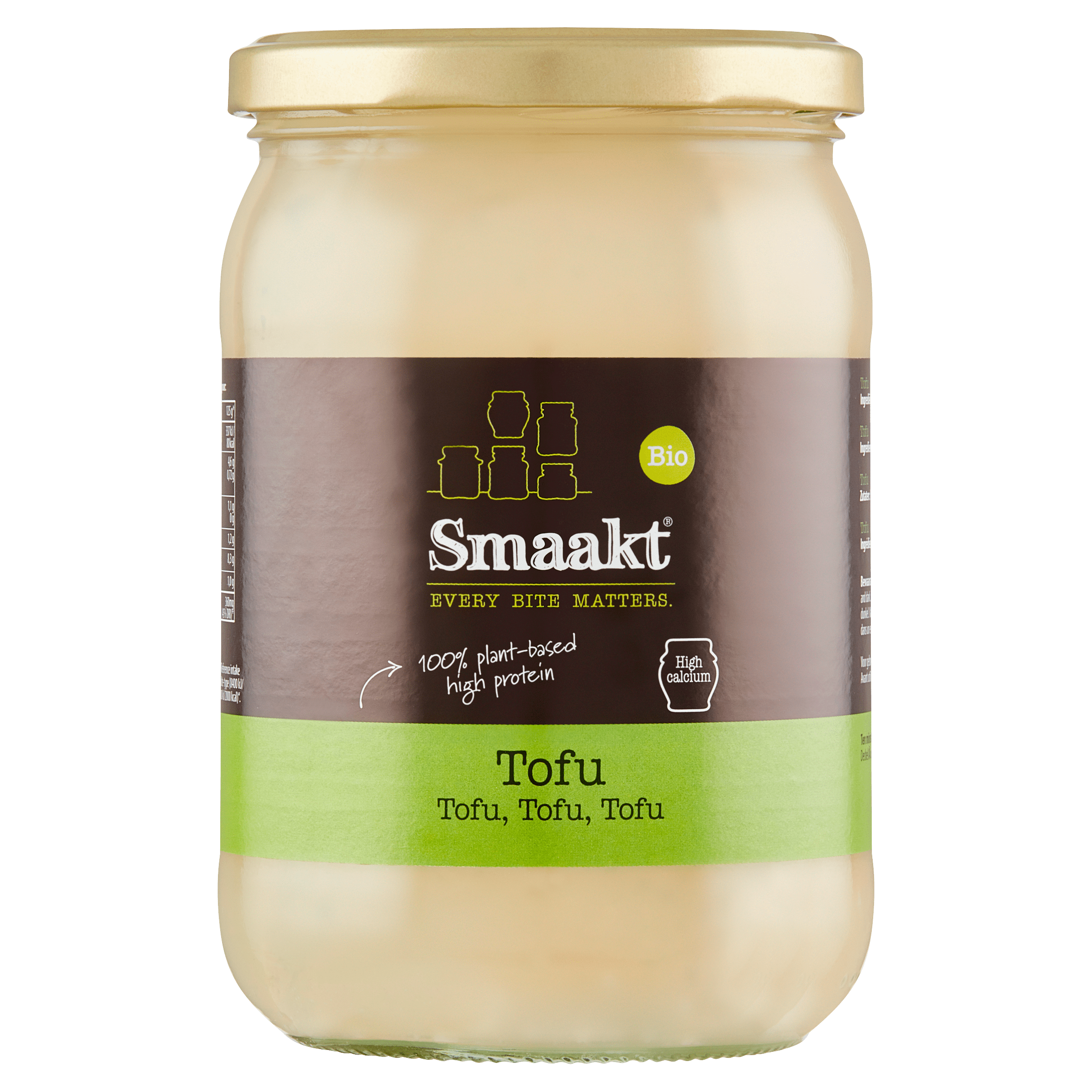 Smaakt Tofu bio Pot 500 g