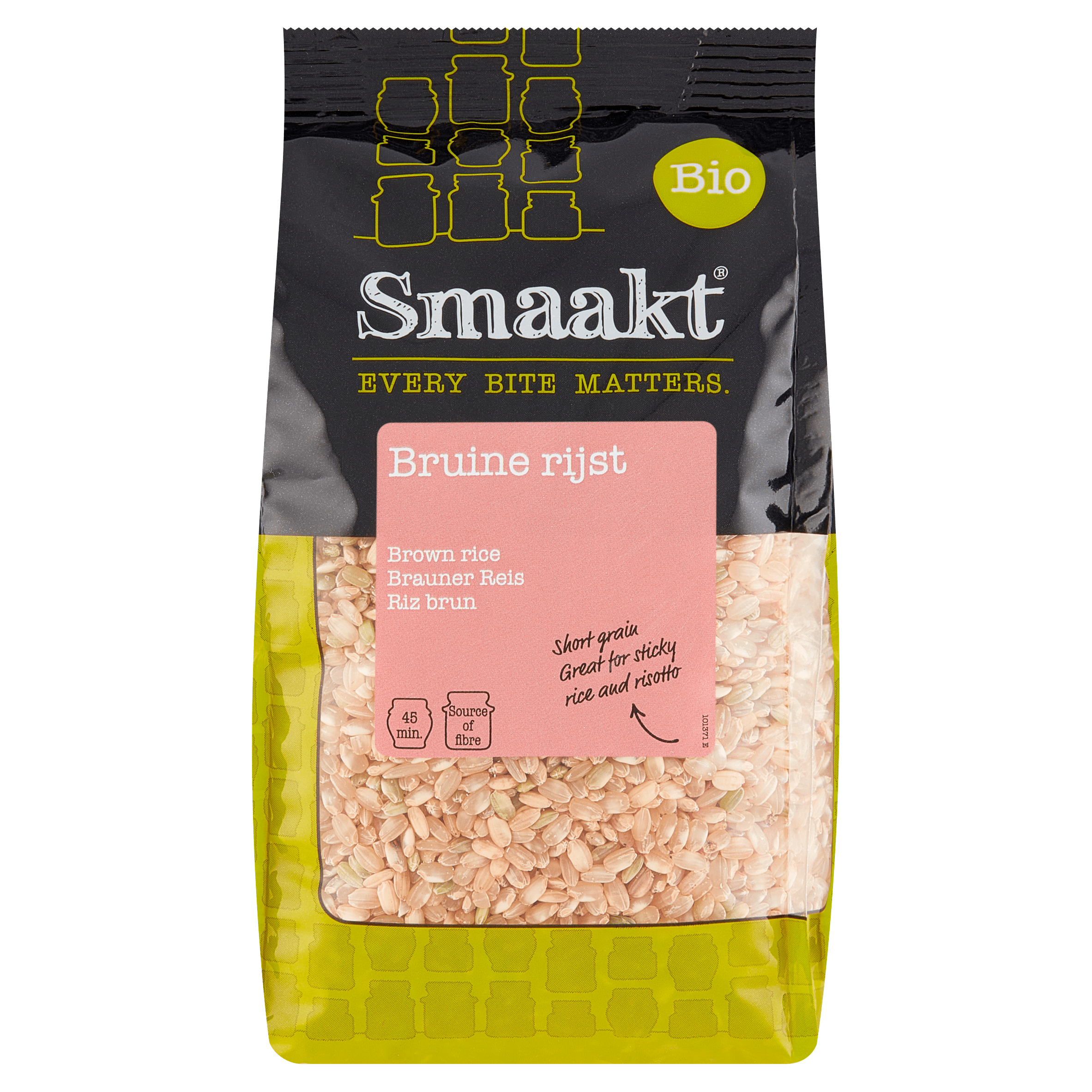 Smaakt Bruine rijst biologisch