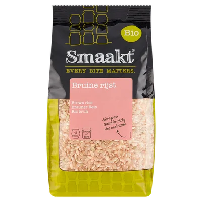 Smaakt Bruine rijst biologisch