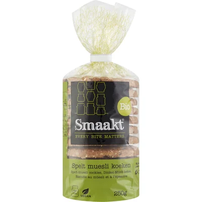 Smaakt Mueslikoeken