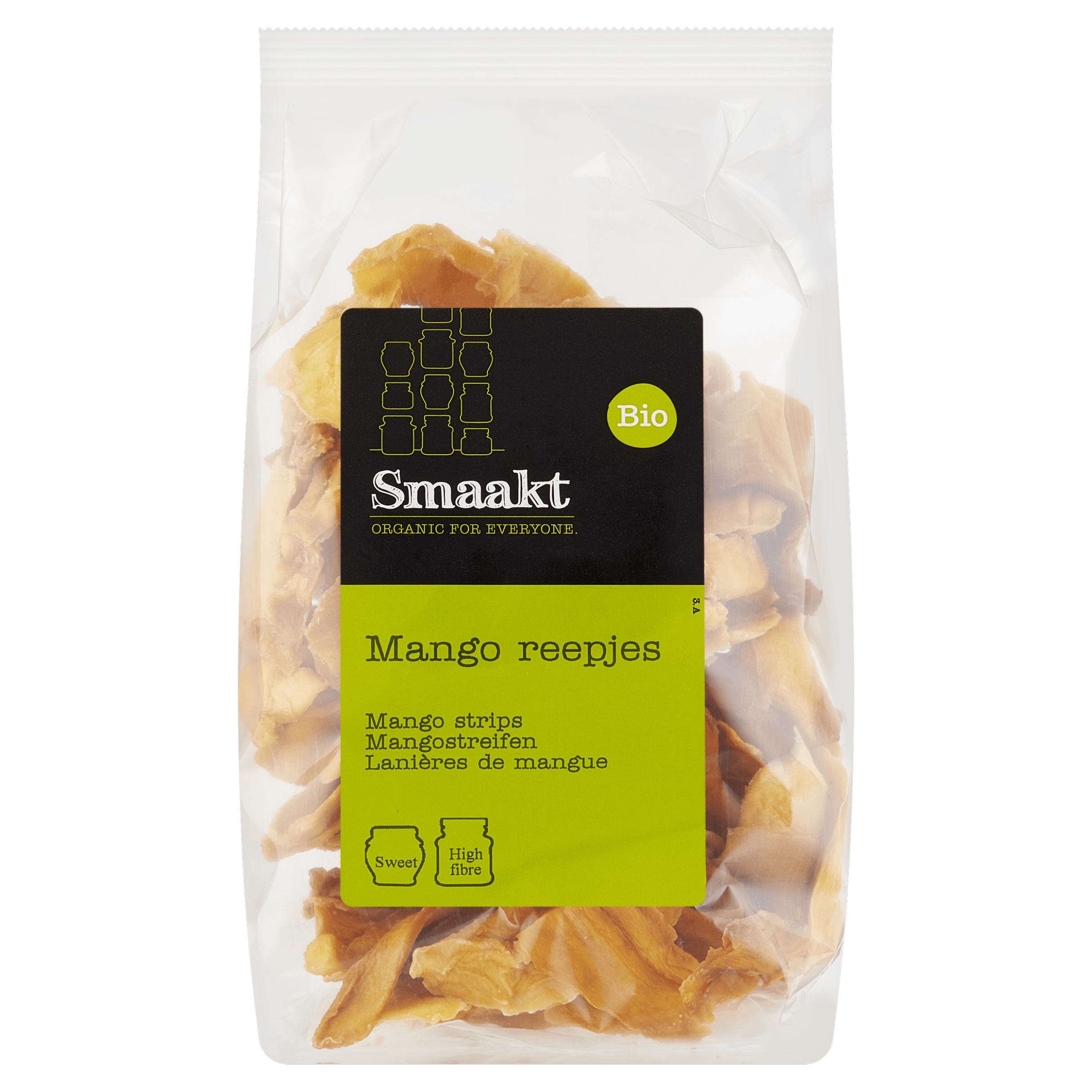 Smaakt Mangoreepjes Smaakt bio Zak 250 g