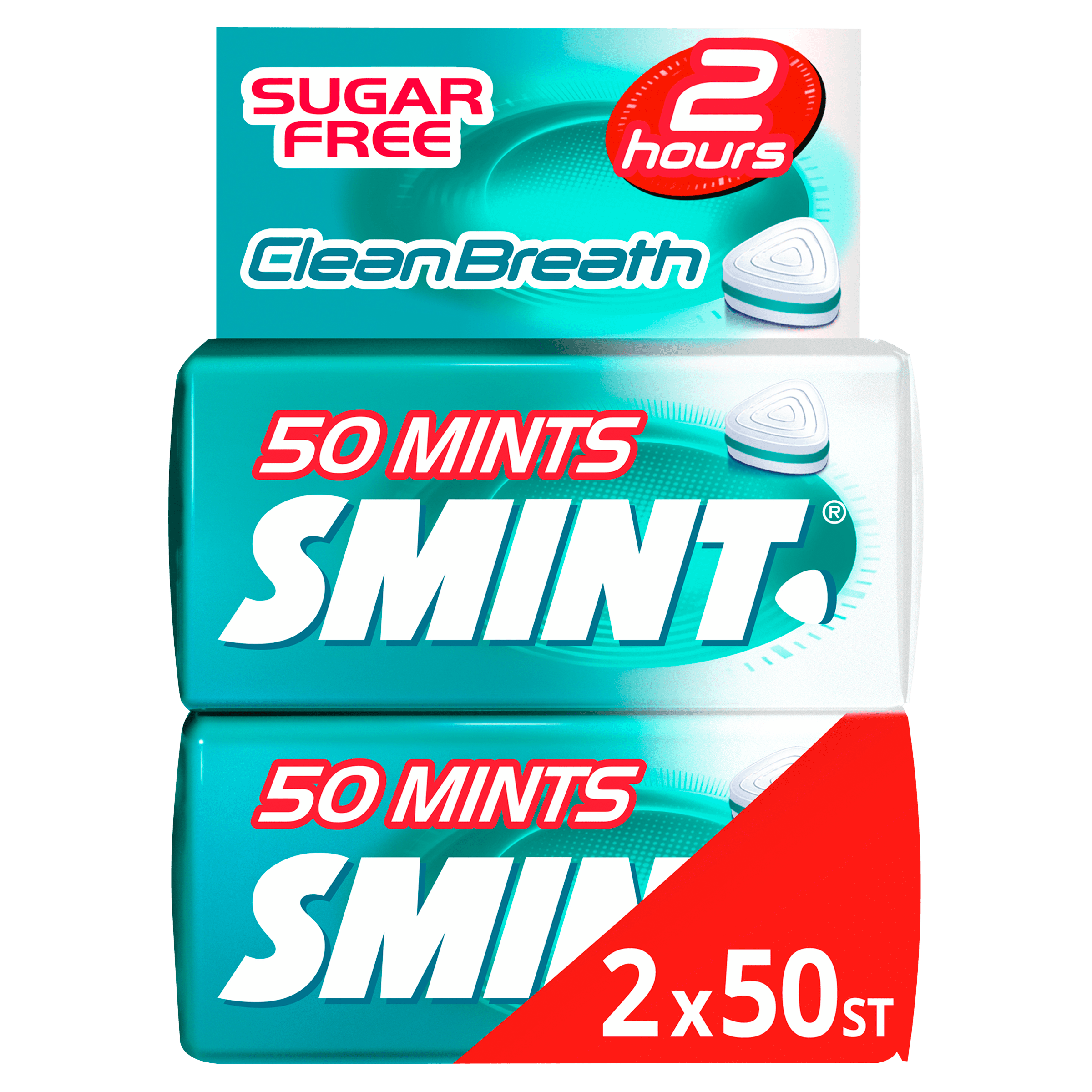 Smint XL Mints Clean Breath intense 2-pack Set 2 st