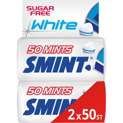 Smint White peppermint 2-pack