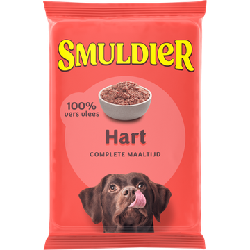 Smuldier Dierenvoeding Vriesvers Hart Compleet 400g