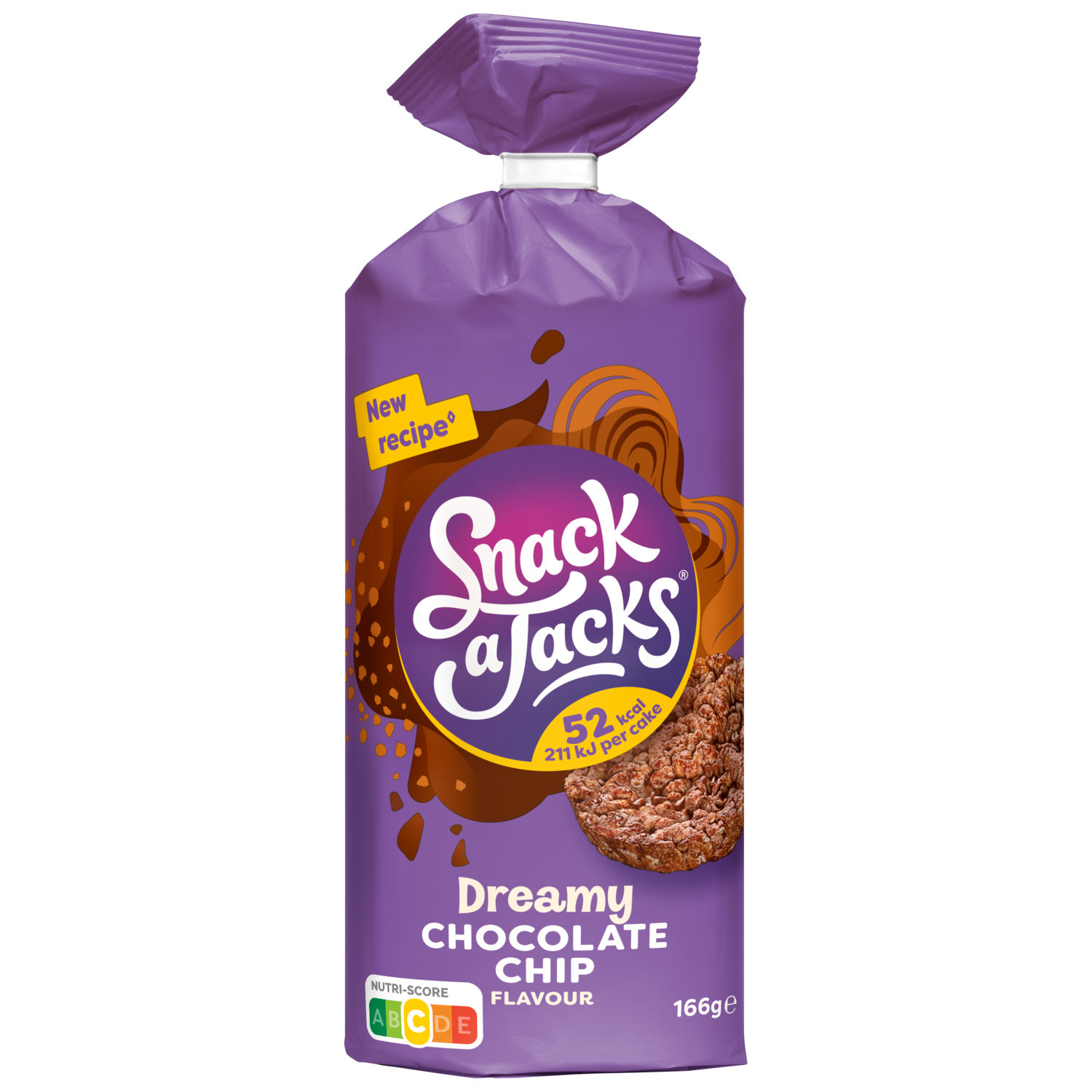 Snack a Jacks Rijstwafels chocolate chips