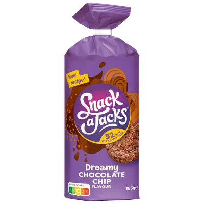 Snack a Jacks Rijstwafels chocolate chips