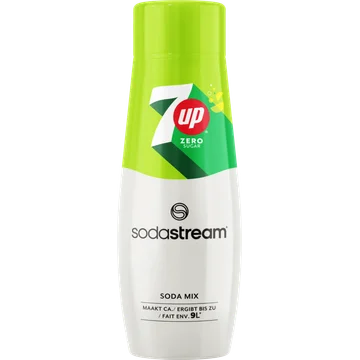 Sodastream 7 Up Zero Sugar Soda Mix 440 ml