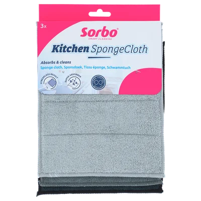 Sorbo Kitchen sponge cloth Kaart 3 st