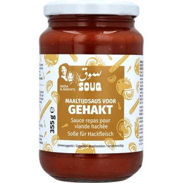 Souq Tomatensaus voor Midden-Oosters Gehakt, Kip & Groente 355 g