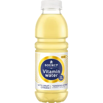 Sourcy Vitaminwater Witte Druif-Citroen Ginseng 500ML