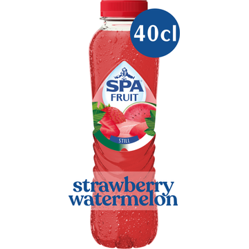SPA FRUIT Niet-Bruisende Fruitige Frisdrank Strawberry Watermelon 40 cl