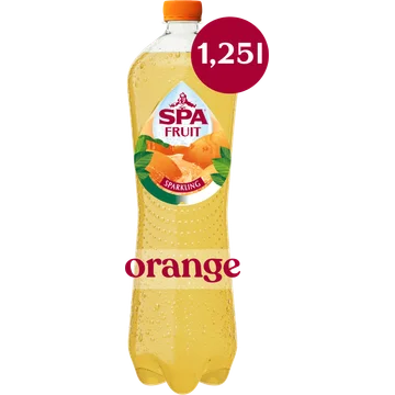 SPA FRUIT Bruisende Fruitige Frisdrank Orange 1,25 L