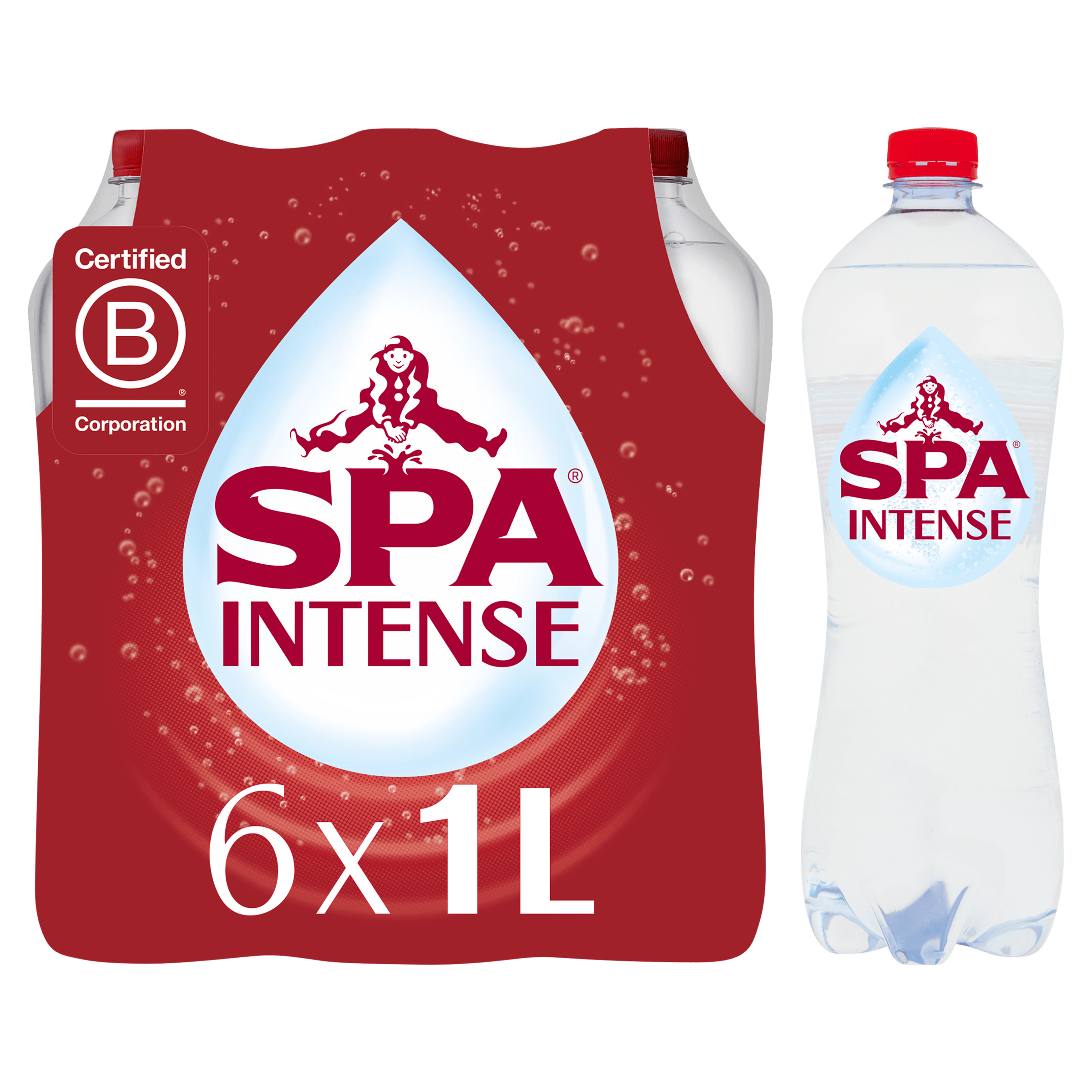 Spa Intense bruisend mineraalwater Krimp 6000 ml