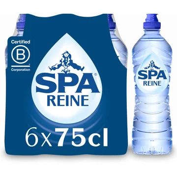 SPA REINE Natuurlijk Mineraalwater 6 x 75cl sportdop