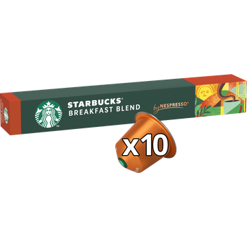 Starbucks by Nespresso Breakfast Blend 10 Stuks 56 g