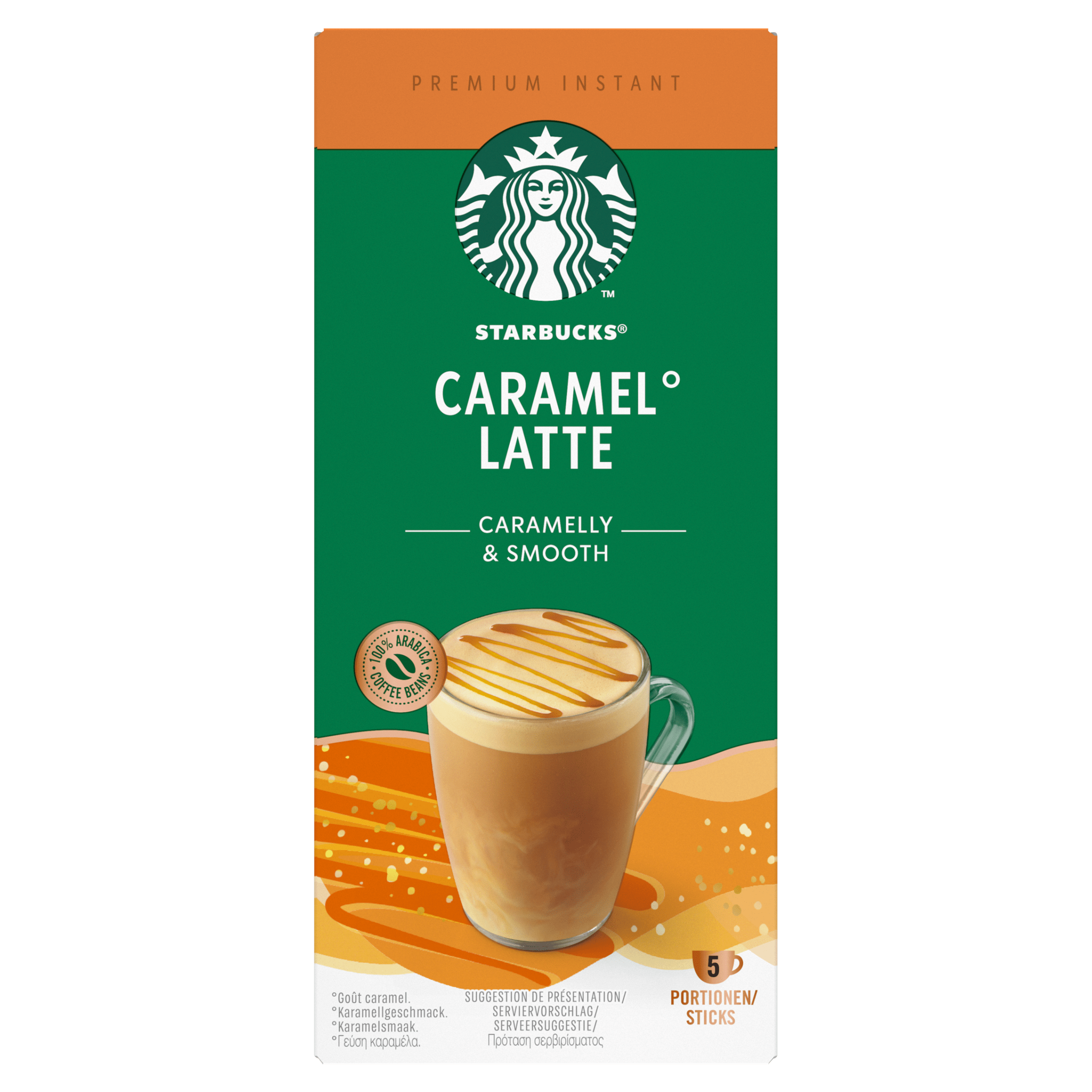 Starbucks Caramel Latte oploskoffie