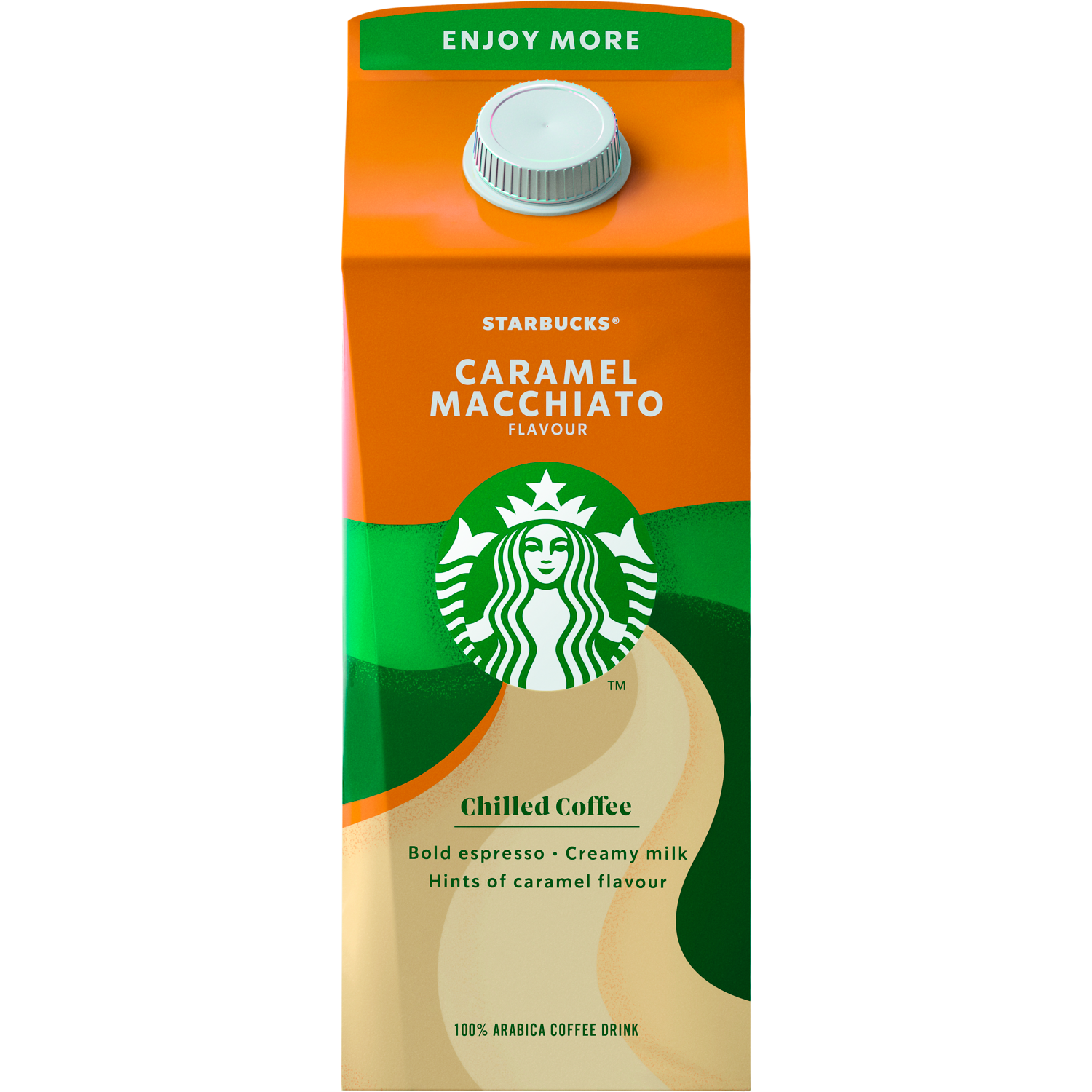 Starbucks Chilled coffee macchiato caramel
