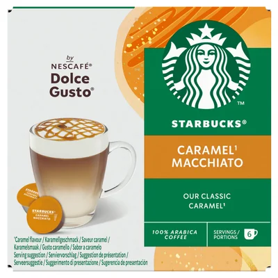 Starbucks Dolce gusto koffiecups caramel Doos 12 st