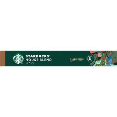 Starbucks Koffiecups houseblend lungo sterkte 8