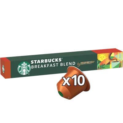 Starbucks by Nespresso breakfast blend Doos 10 st