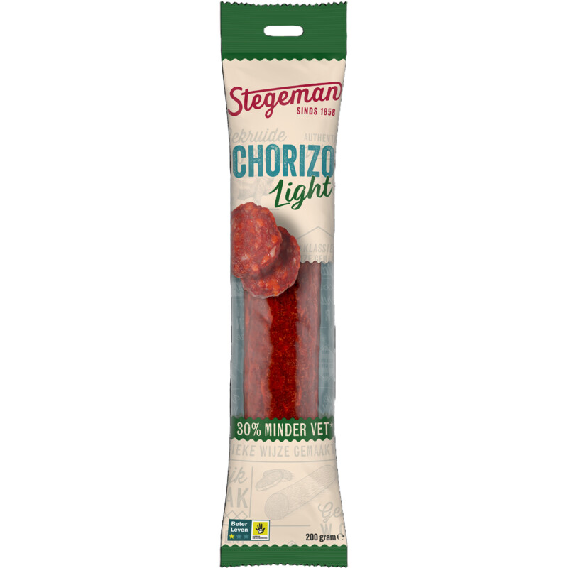 Stegeman Chorizo Light 200 g