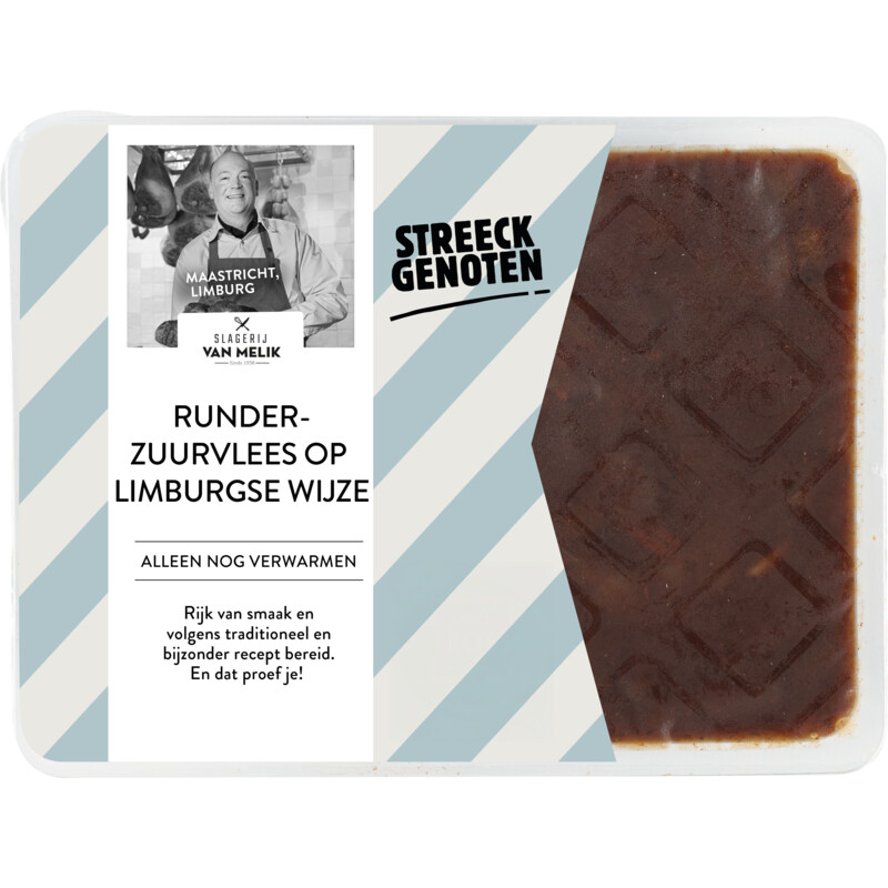 Streeckgenoten Runderzuurvlees op Limburgse wijze