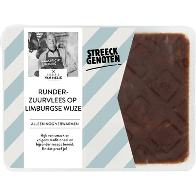 Streeckgenoten Runderzuurvlees op Limburgse wijze