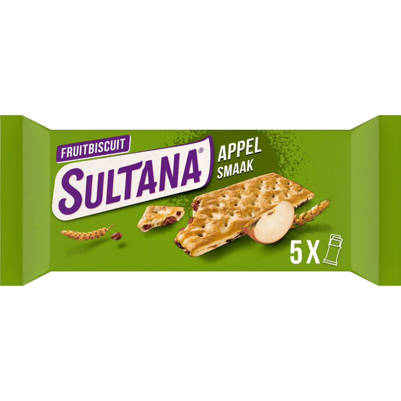 Sultana Fruitbiscuit appel