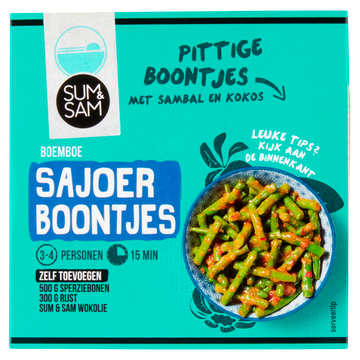 Sum & Sam Boemboe sajoer boontjes
