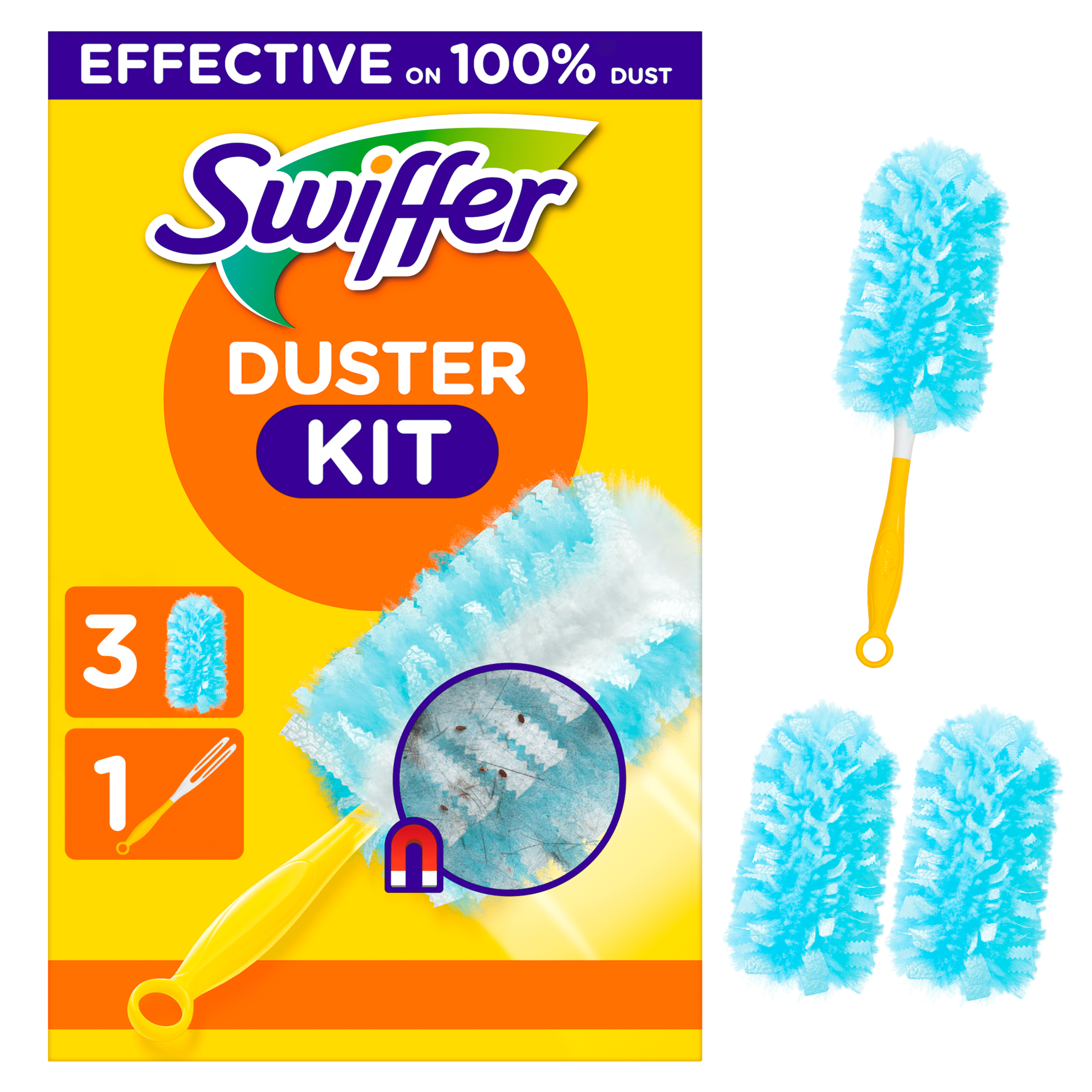 Swiffer Duster ITB starterkit + 3x navul
