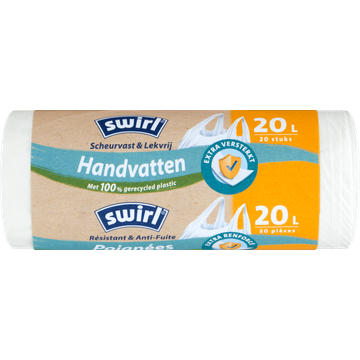 Swirl Vuilniszakken met Actifresh 20 liter 12 stuks