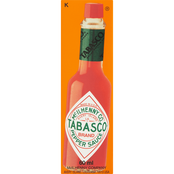 Tabasco Rode Pepersaus 60 ml