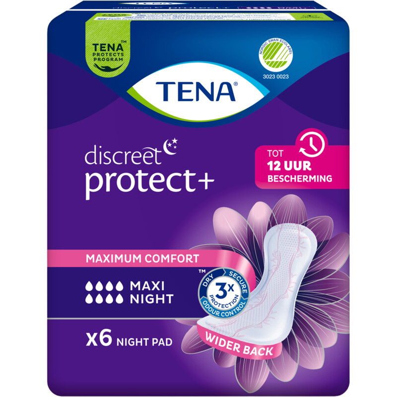 Tena Discreet protect maxi night maandverband