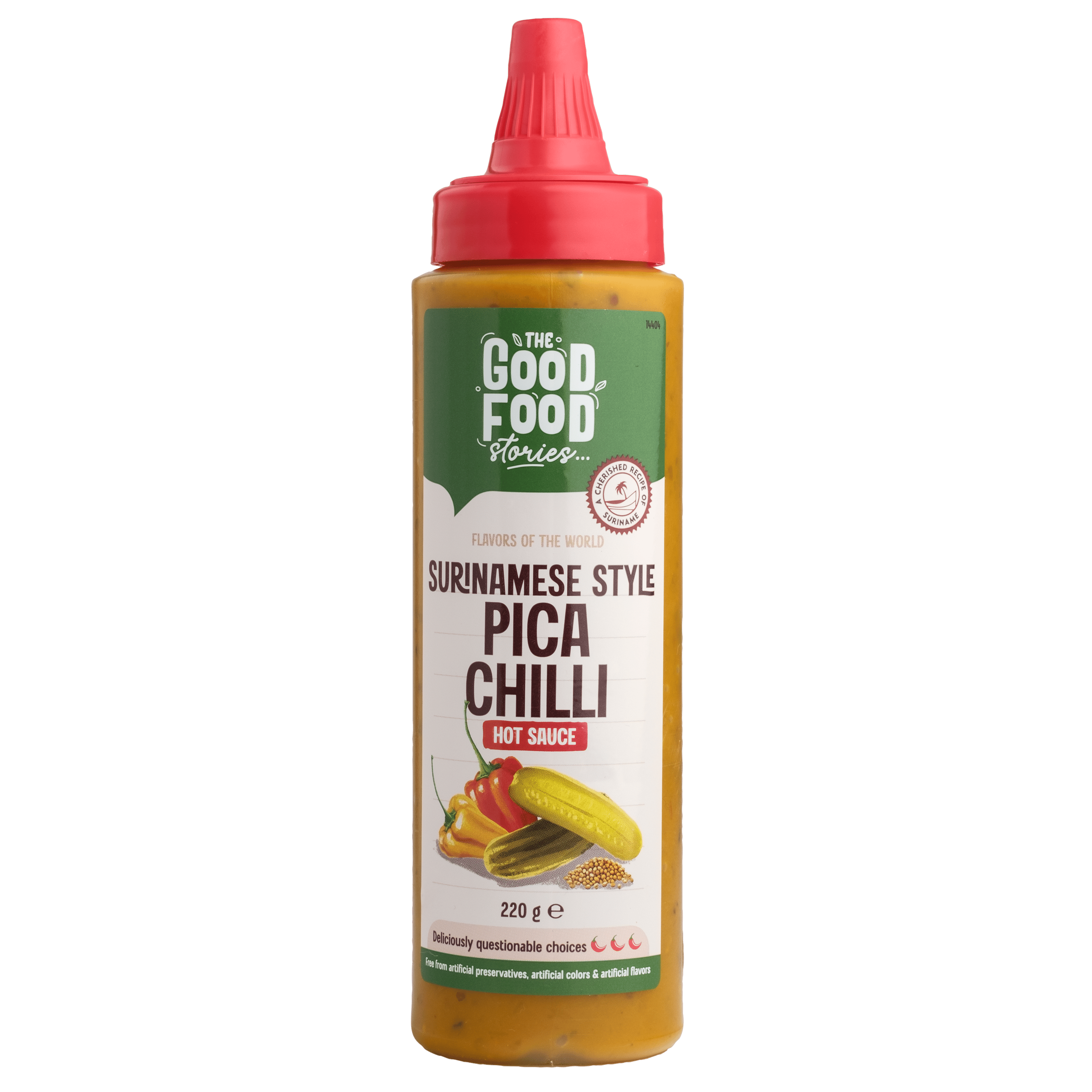 The GoodFood Stories Pica Chilli Fles 220 g