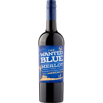 The Wanted - Blue -  Merlot - 750ML