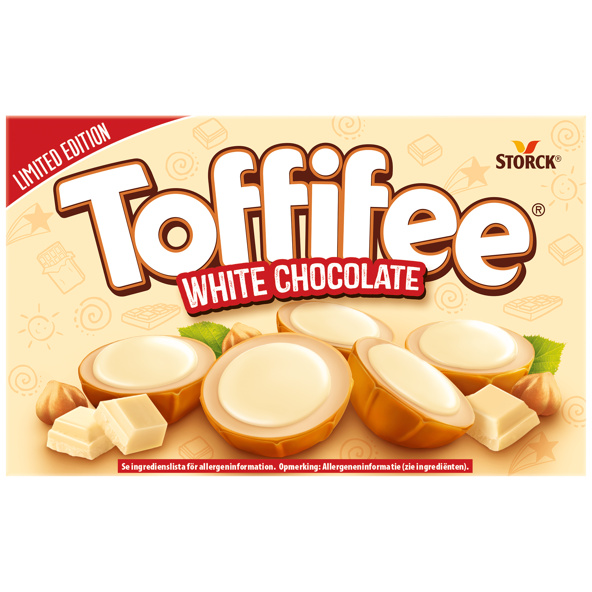 Toffifee Toffifee witte chocolade Doos 125 g