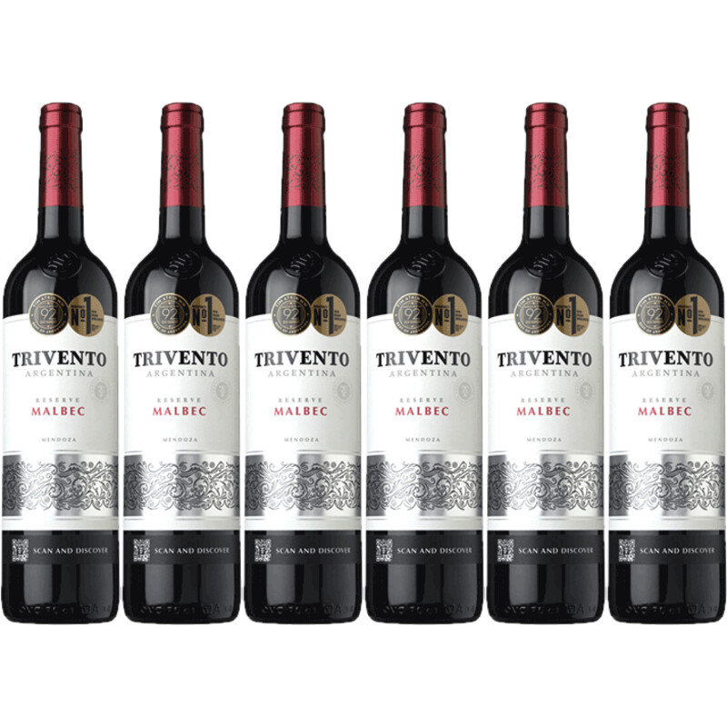 Trivento Malbec 6 flessen