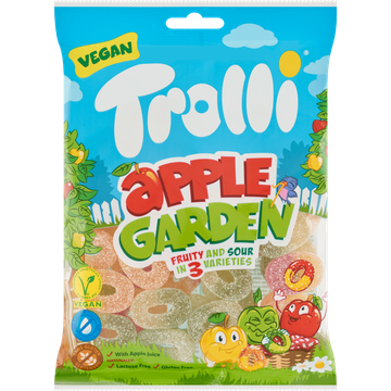 Trolli Apple Garden Fruitgom 175 g