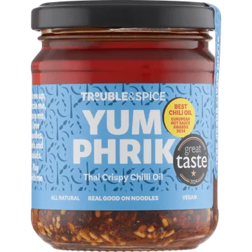 Trouble & Spice Yum Phrik Thai Crispy Chilli Oil 200 ml
