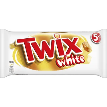 Twix Witte chocolade caramel koek repen 5x2-pack
