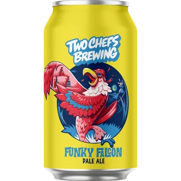 Two chefs brewing Funky falcon