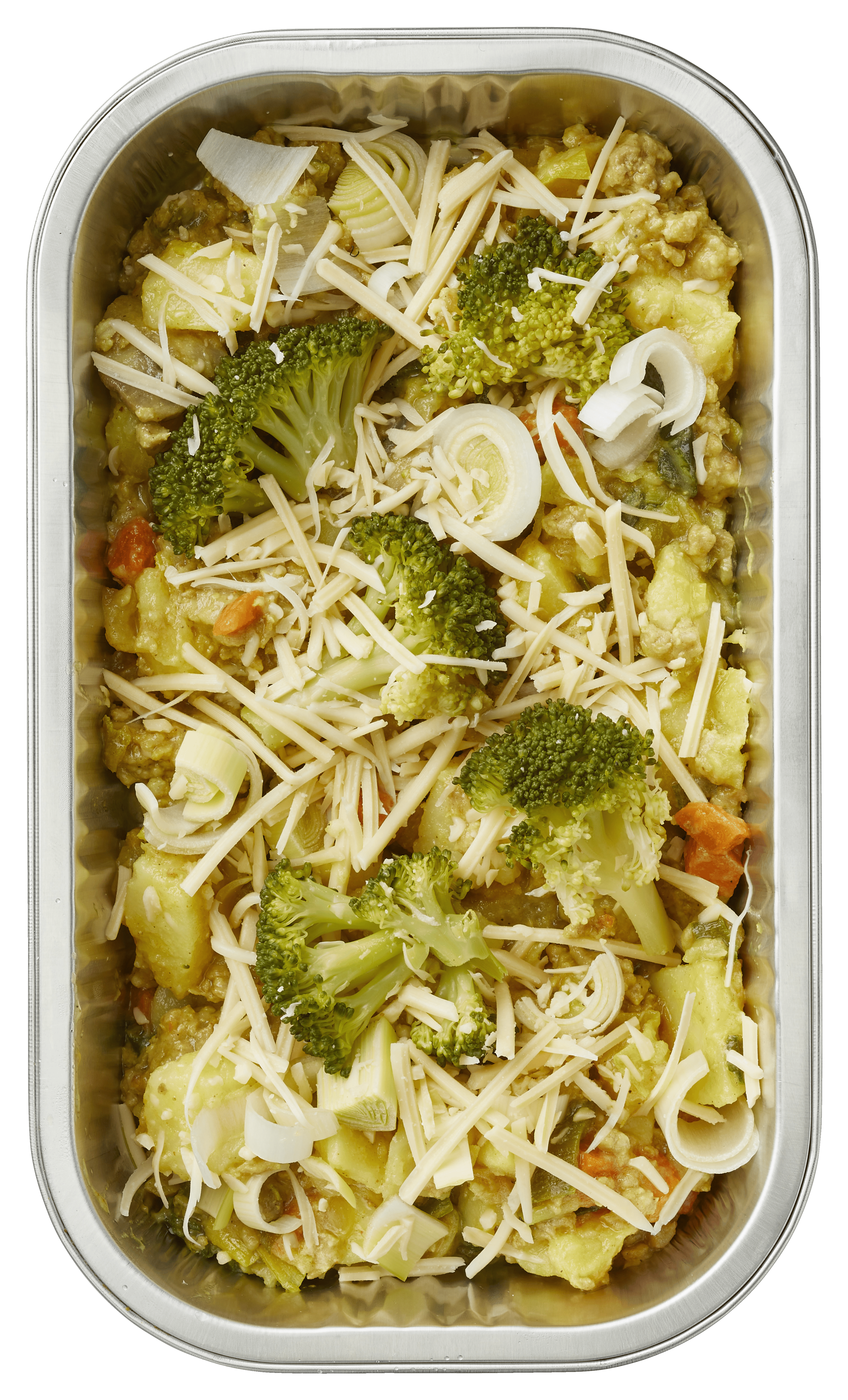 Uit de keuken van PLUS Ovenschotel broccoli, prei en geh 475 gram